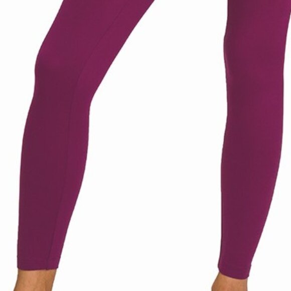 V‑Neck Long‑Sleeve Loungewear Leggings Set – Buttery Soft Brushed DTY Microfiber - Picture 5 of 6